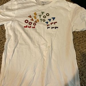 Madewell pride shirt